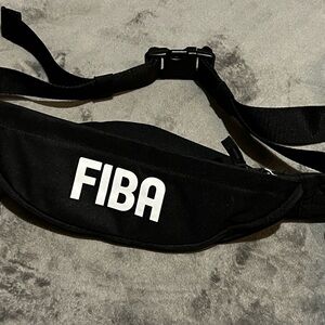Nike FIBA  Black Waist Bag crossbody